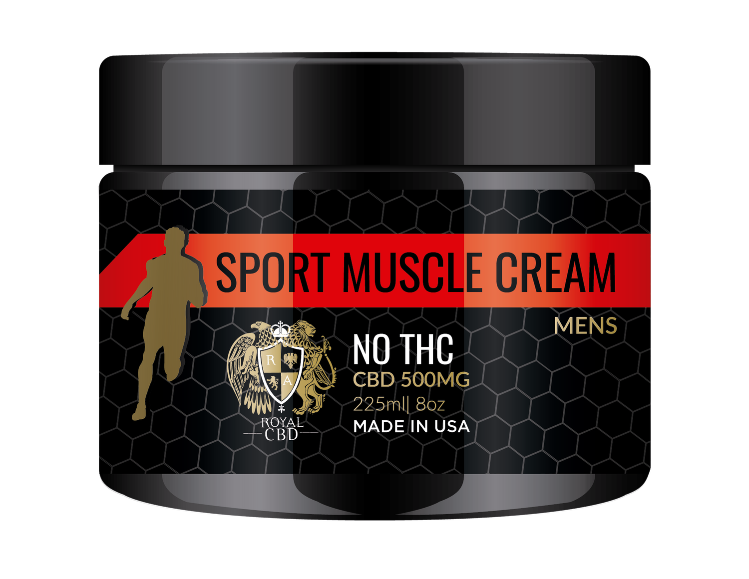CBD SPORT MUSCLE CREAM 500MG, GENDER: MEN
