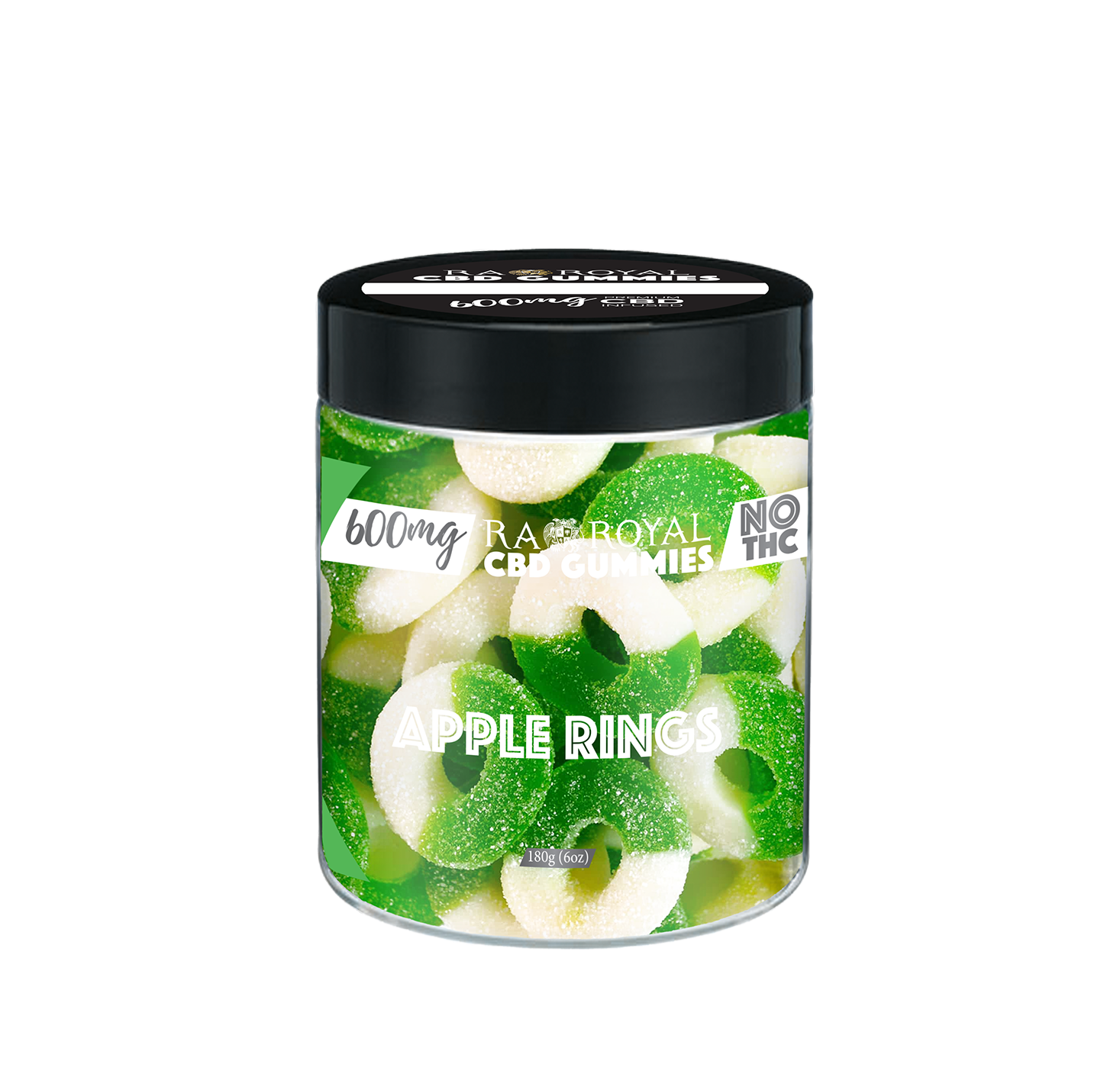 CBD ISOLATE 600MG GUMMY, FLAVOR: APPLE