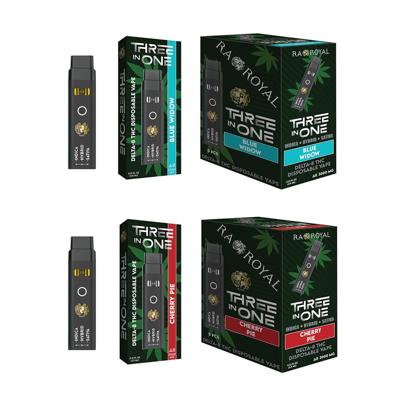 RA 3IN1 D8 DISPOSABLE 5CT BOX