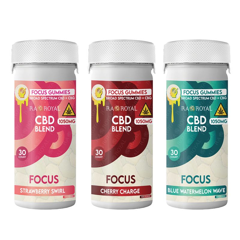 FL CBD BLEND FOCUS 30CT GUMMY