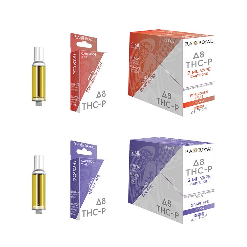 D8+THCP 2ML CARTRIDGE 5CT BOX