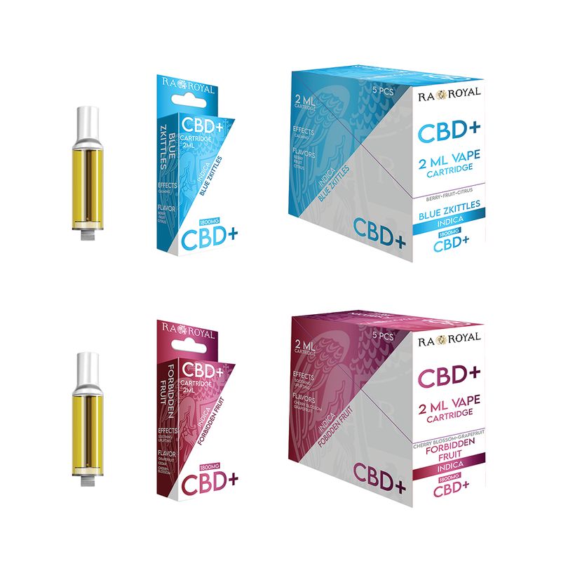 CBD+ 2ML CARTRIDGE 5CT BOX