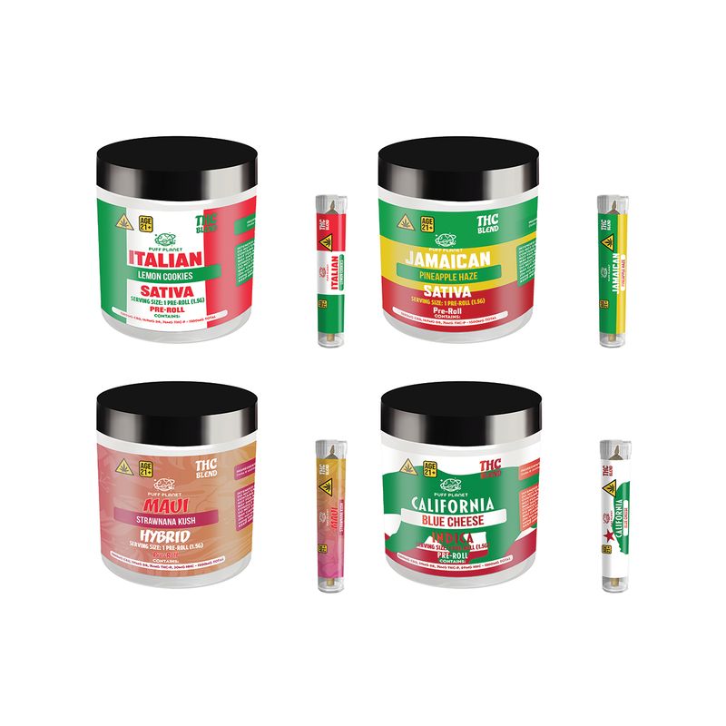 PUFF PLANET 12/1CT PREROLLS