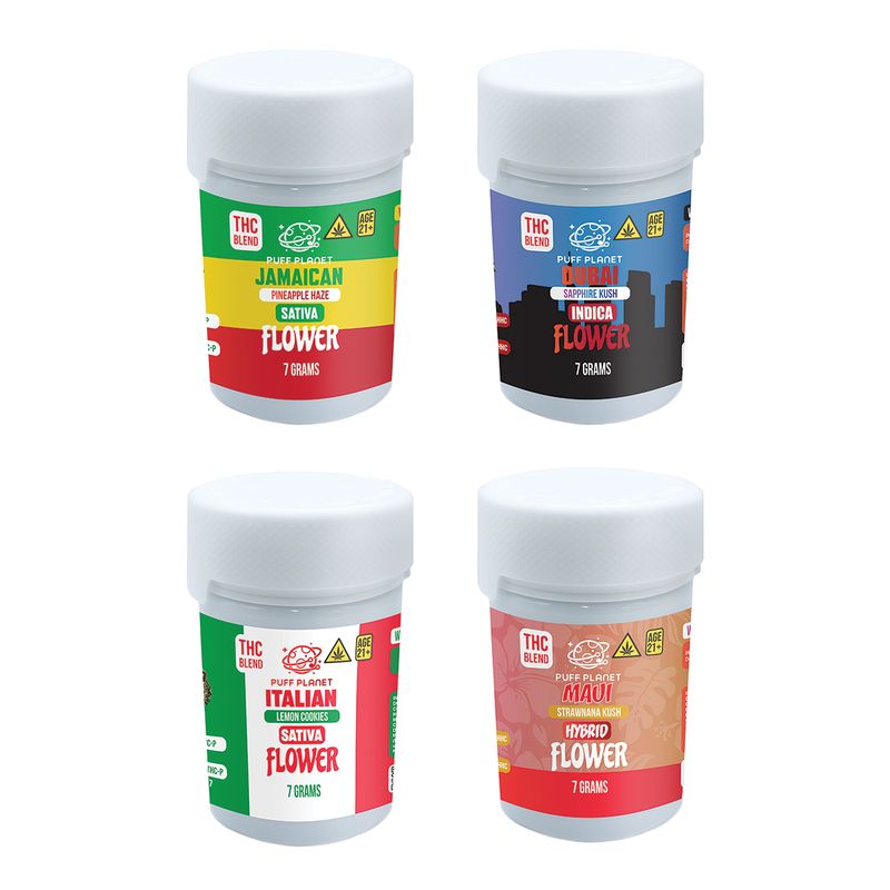 PUFF PLANET 7G THC BLEND FLOWER