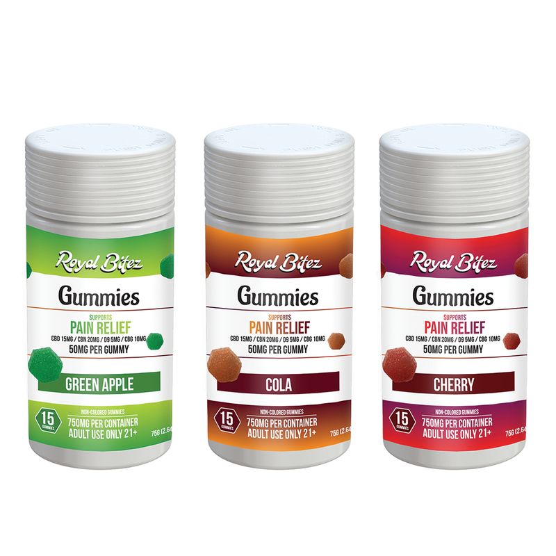 ROYAL BITEZ PAIN 15CT GUMMY