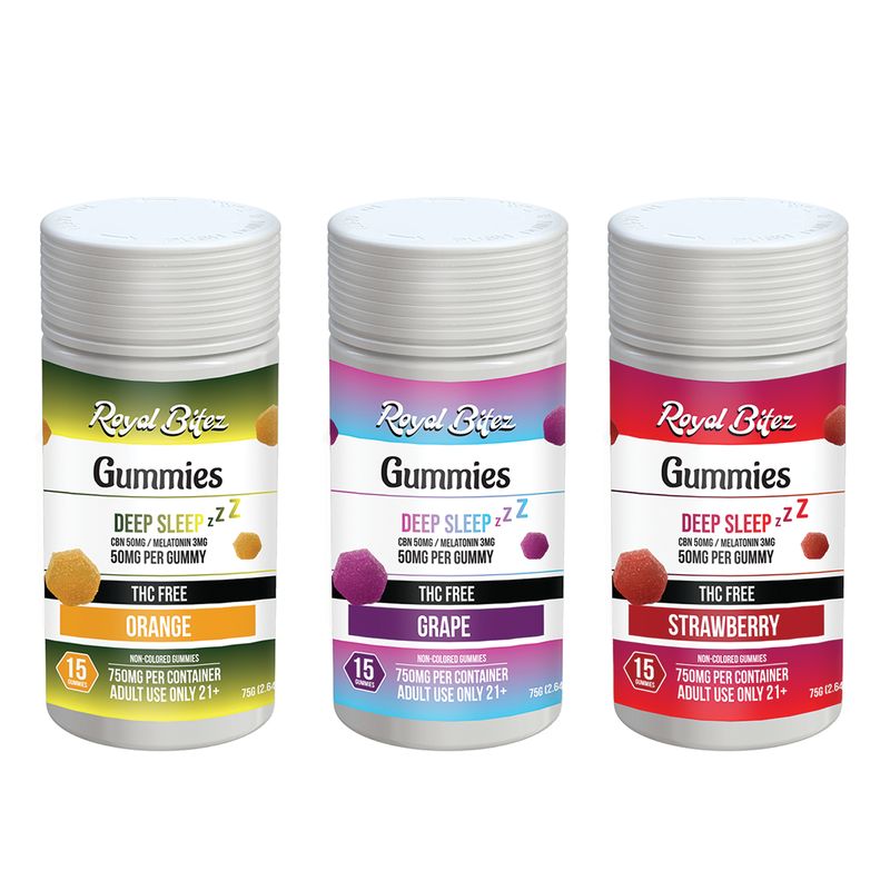 ROYAL BITEZ DEEP SLEEP 15CT GUMMY