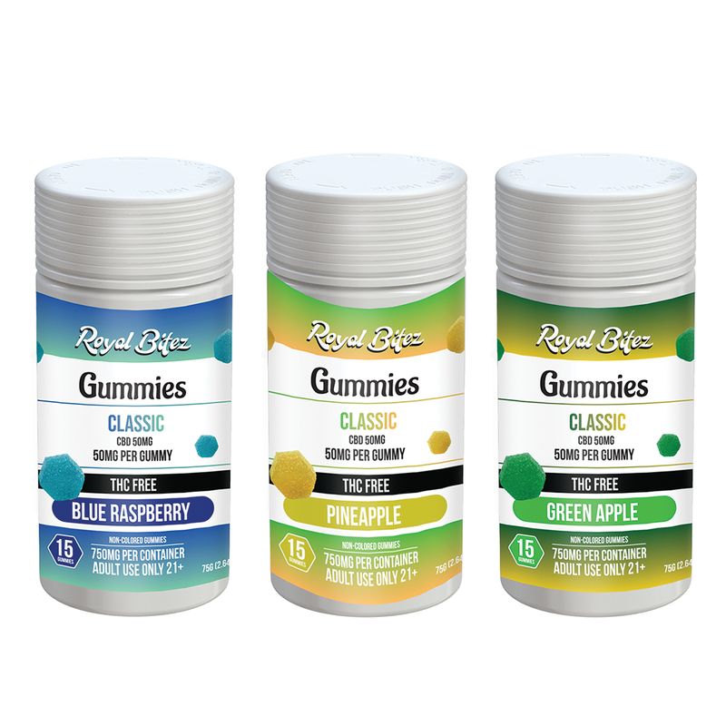 ROYAL BITEZ CLASSIC CBD 15CT GUMMY