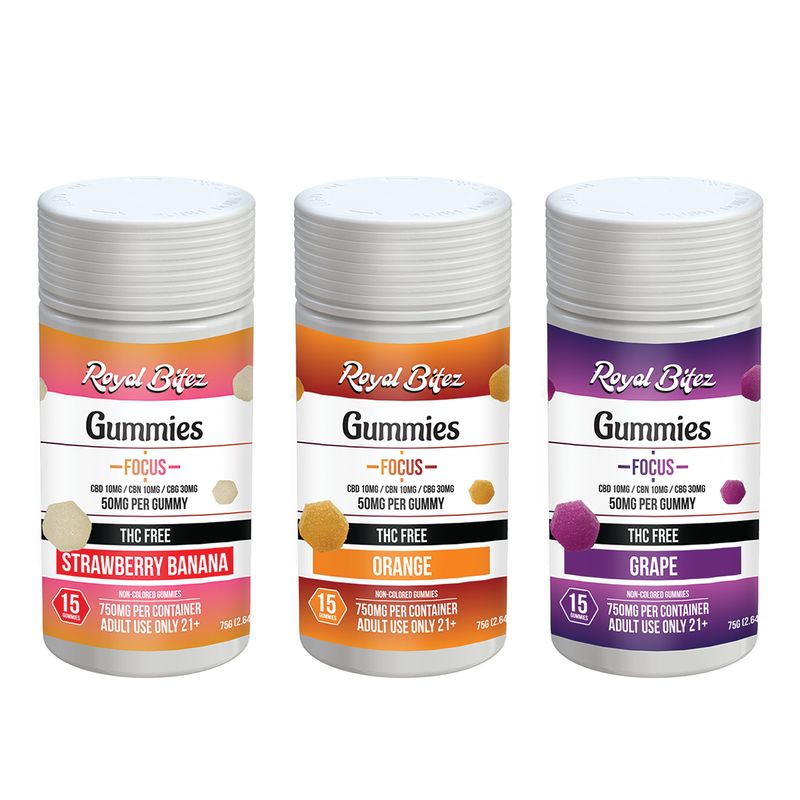 ROYAL BITEZ FOCUS 15CT GUMMY