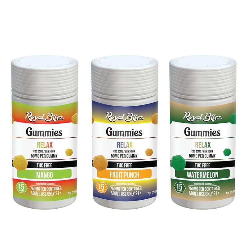 ROYAL BITEZ RELAX 15CT GUMMY