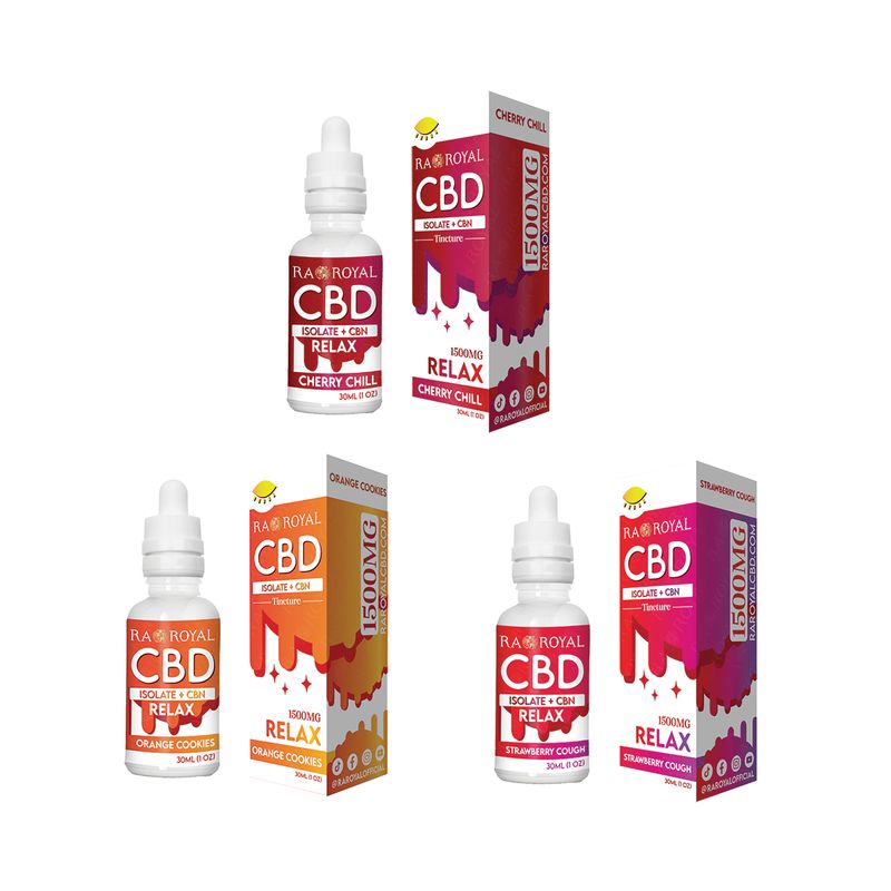 CBD BLEND 1500MG RELAX TINCTURE