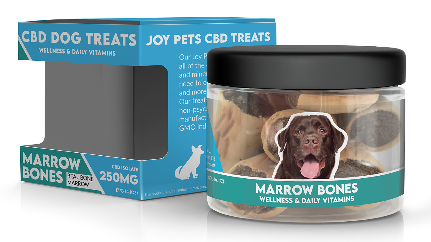 JOYPETS CBD DOG TREATS, FLAVOR: MARROW BONES