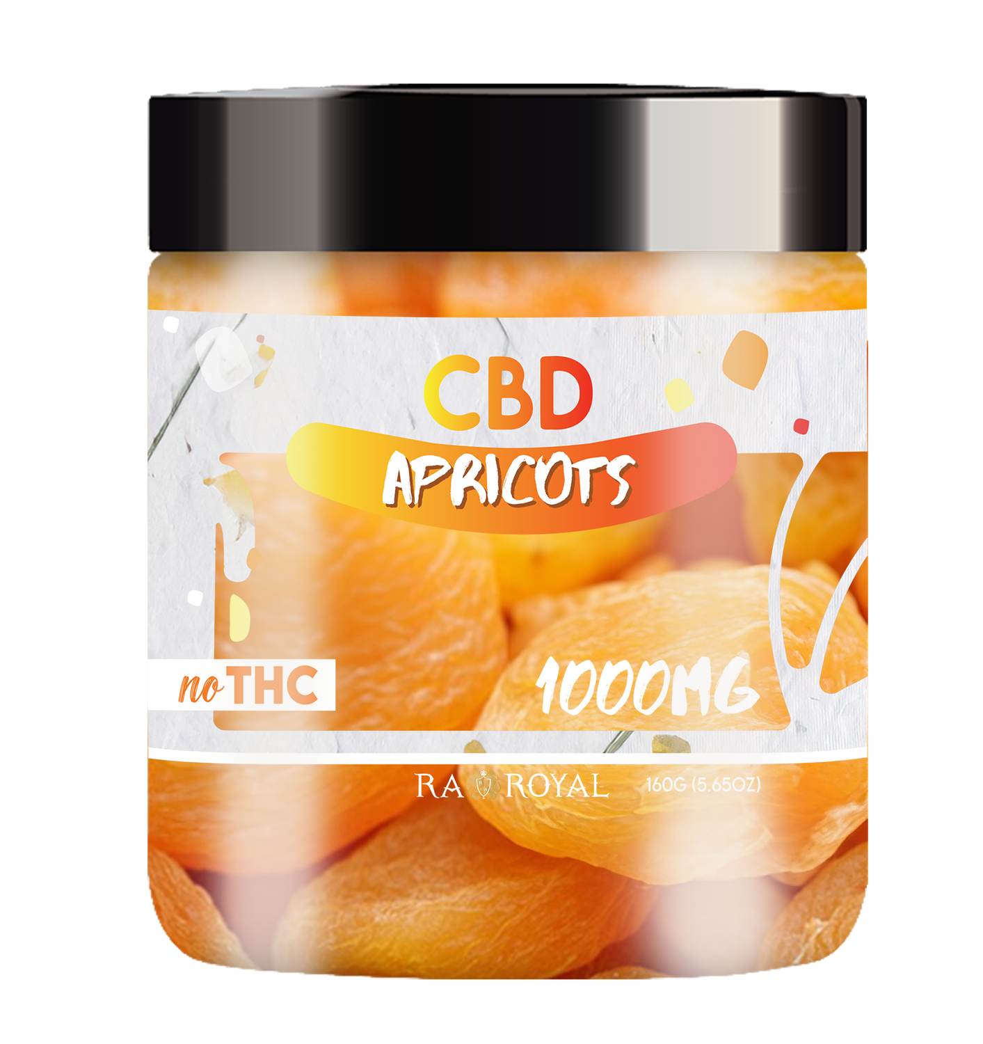 CBD 1000MG DRIED FRUITS, FLAVOR: APRICOTS