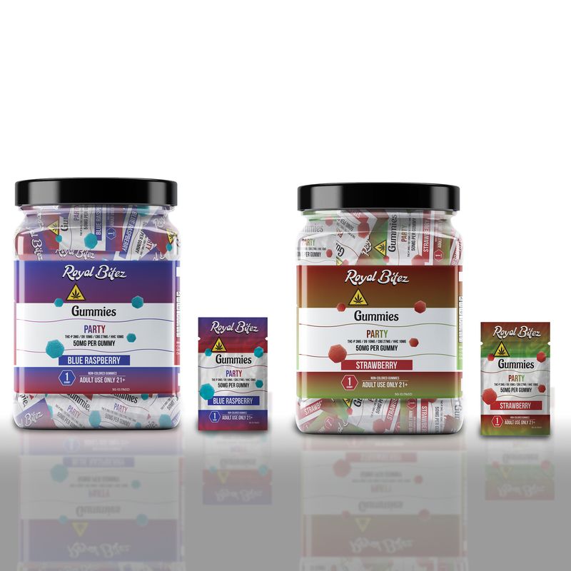 ROYAL BITEZ PARTY 27CT SINGLE GUMMY