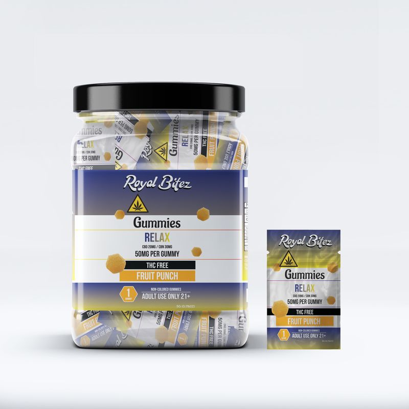 ROYAL BITEZ RELAX 27CT SINGLE GUMMY