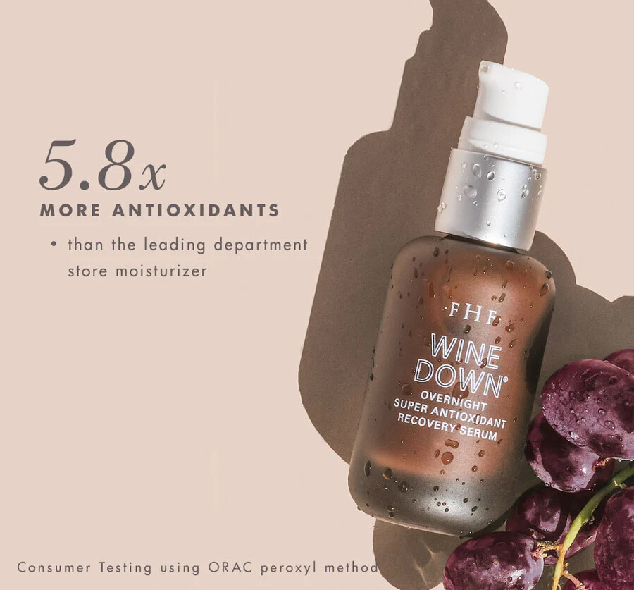 Wine Down Serum Overnight Super Antioxidant Recovery Serum