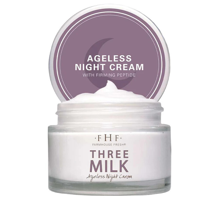 Three Milk Ageless Sleep Cream with Peptides