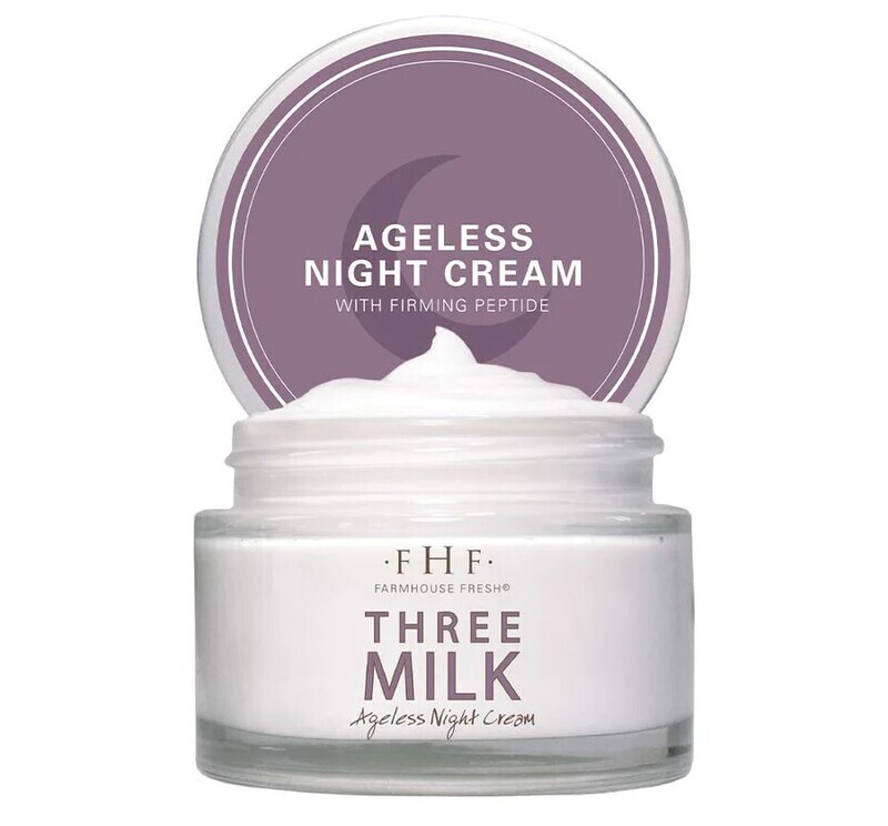 Three Milk Ageless Sleep Cream with Peptides