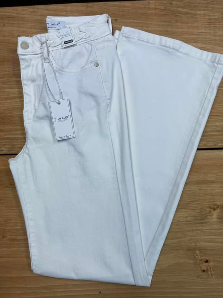 HW Braided Detail WB Wide Leg