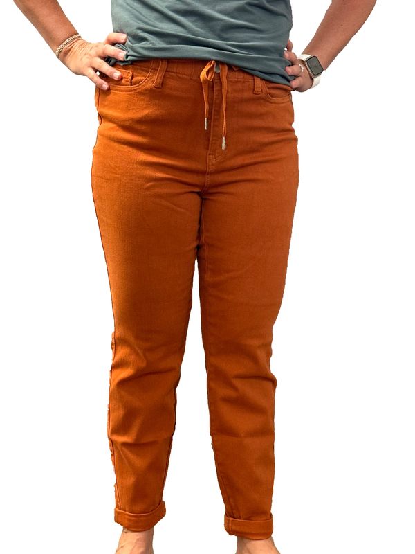 HW Aub Orange Dbl Cuff Jogger (88911)