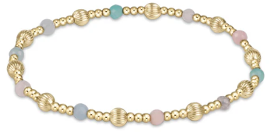 Dignity Sincerity Pattern 4mm Bead Bracelet – Hot Mess