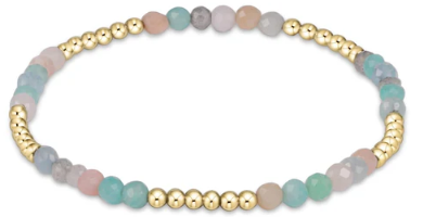 Blissful Pattern 2.5mm Bead Bracelet - Hot Mess