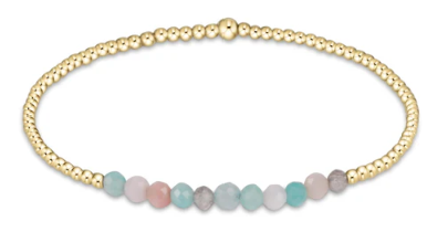 Gold Bliss 2mm Bead Bracelet - Hot Mess