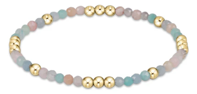Worthy Pattern 3mm Bead Bracelet - Hot Mess