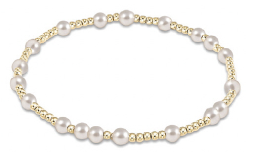 enewton Extends - Hope Unwritten 4mm Bead Bracelet - Pearl