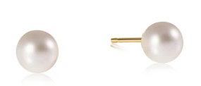 Classic 6mm Ball Stud - Pearl