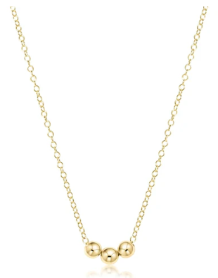 16&quot; Necklace Gold - Joy
