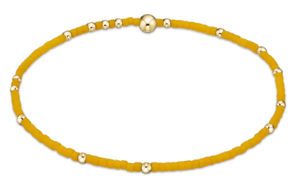Gameday Hope Unwritten Bracelet - Golden Yellow