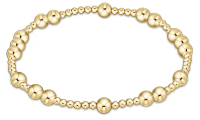 Extends - Hope Unwritten 5mm Bead Bracelet - Gold