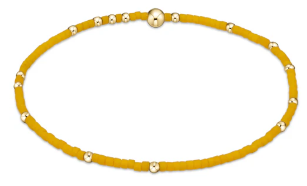 Extends- Gameday Hope Unwritten Bracelet - Golden Yellow