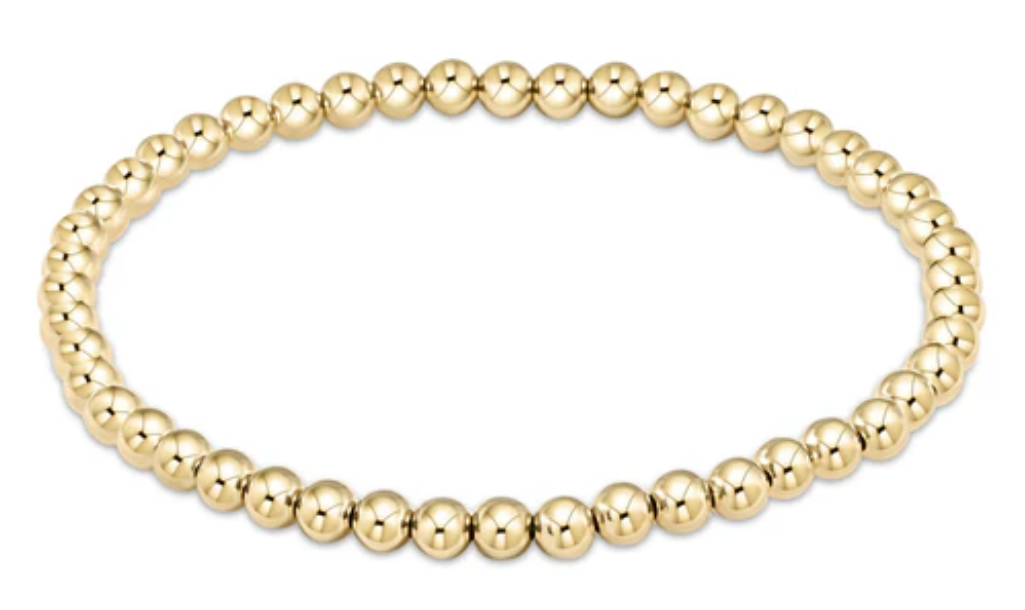 enewton Extends - Classic Gold 4mm Bead Bracelet
