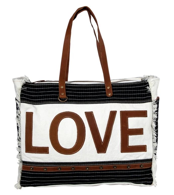 Letters of Love Weekender Bag