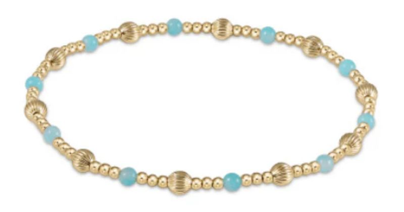Dignity Sincerity 4mm Amazonite Bracelet