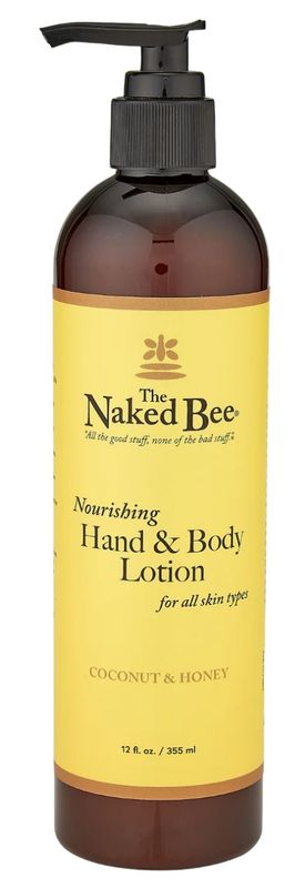 Naked Bee 12oz Hand &amp; Body Lotion Coconut &amp; Honey