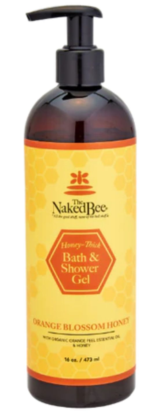 Naked Bee 16oz Bath &amp; Shower Orange Blossom