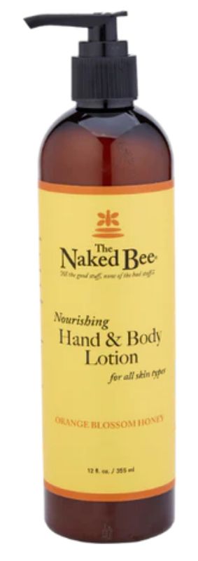Naked Bee 12oz hand &amp; body lotion Orange Blossom