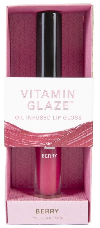 Vitamin Glaze Oil Infused Lip Gloss Berry