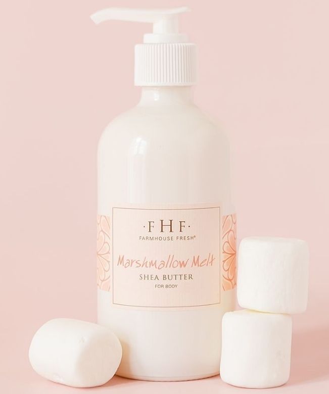 Marshmallow Shea Butter Cream Pump Top