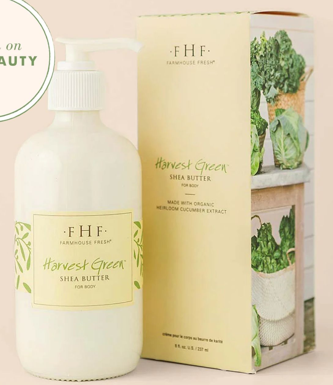 Harvest Green Shea Butter For Body