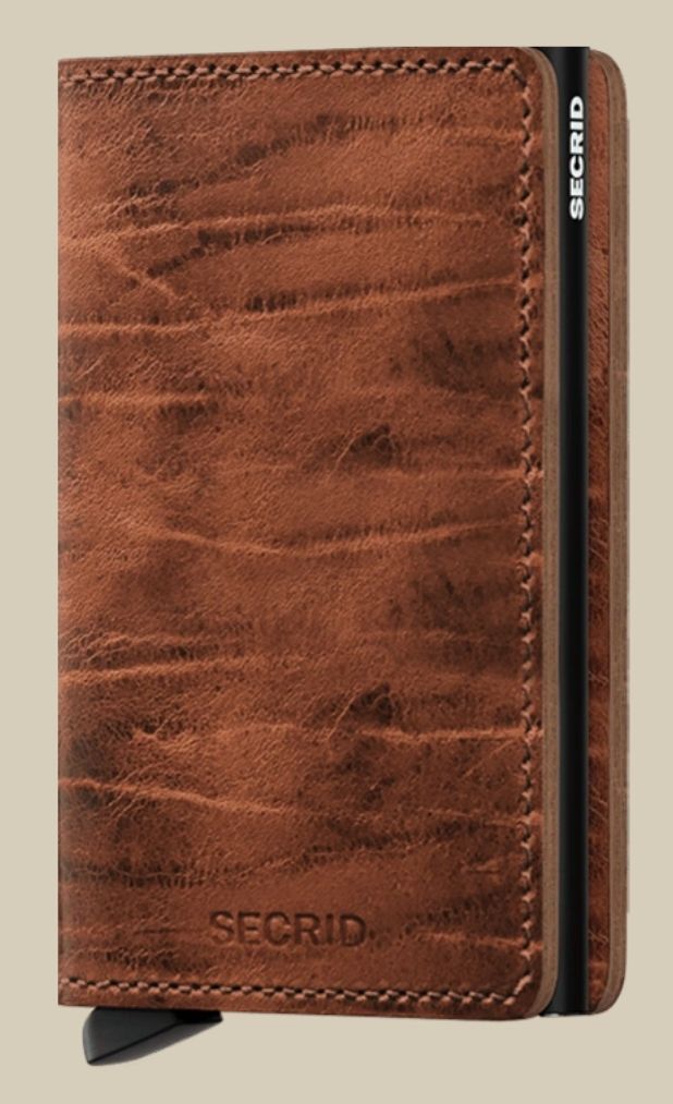SECRID Prem Slimwallet, Color: SDM-Whiskey