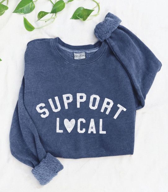 Support Local Crewneck