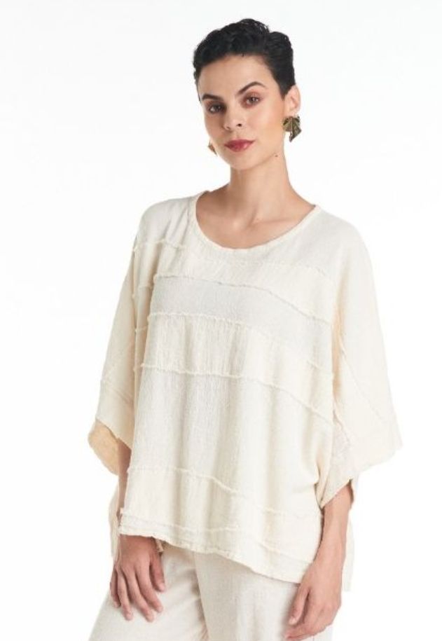 Horizon Blouse, Color: Bone, Size: 0/S