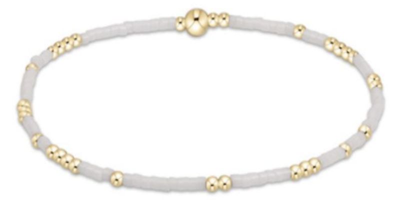 Hope Unwritten Bracelet - White