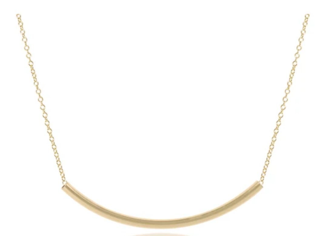 16&quot; Necklace Gold - Bliss Bar Gold