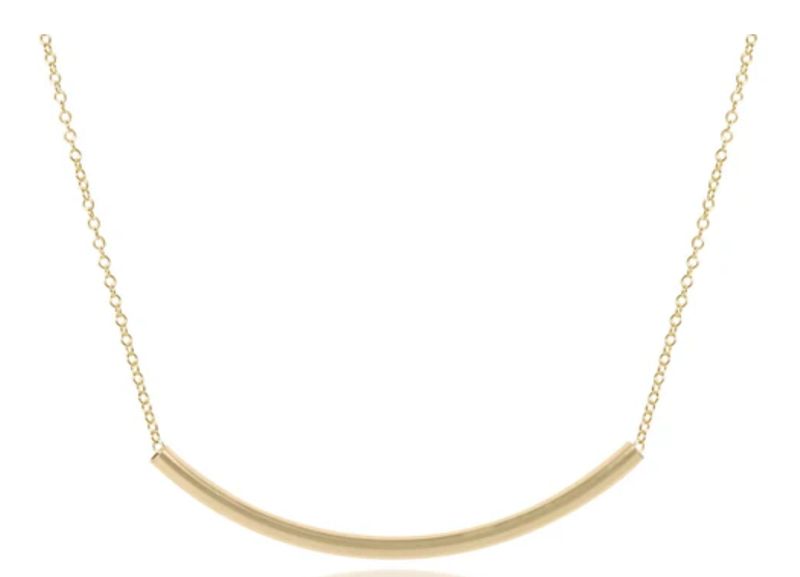 16&quot; Necklace Gold - Bliss Bar Gold