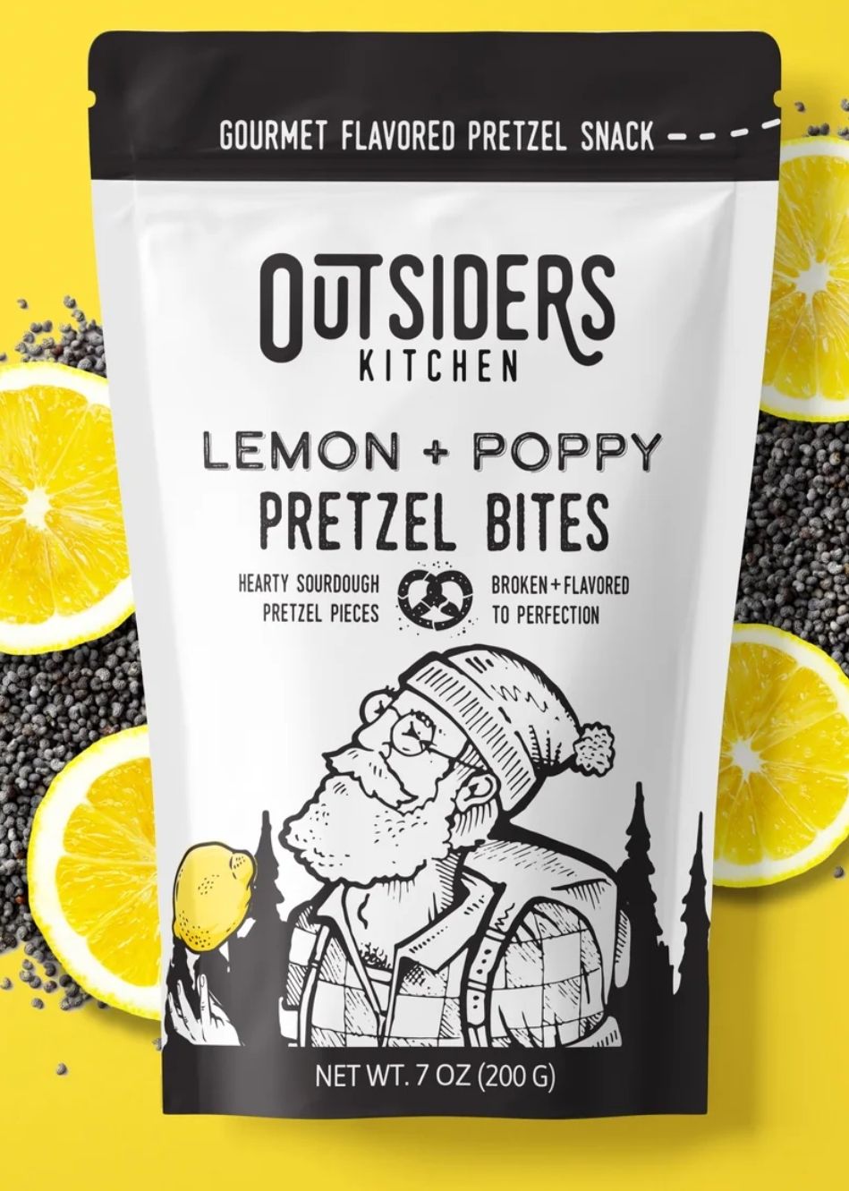 Pretzel Bites, Flavor: Lemon + Poppy