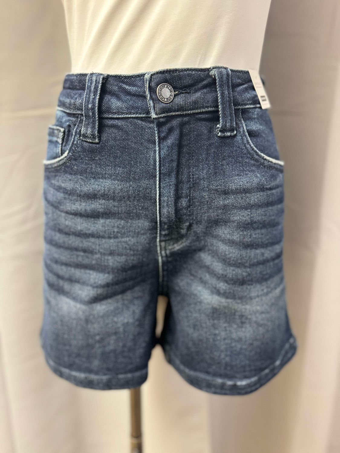 HW Back Flap Pocket Shorts (150304)